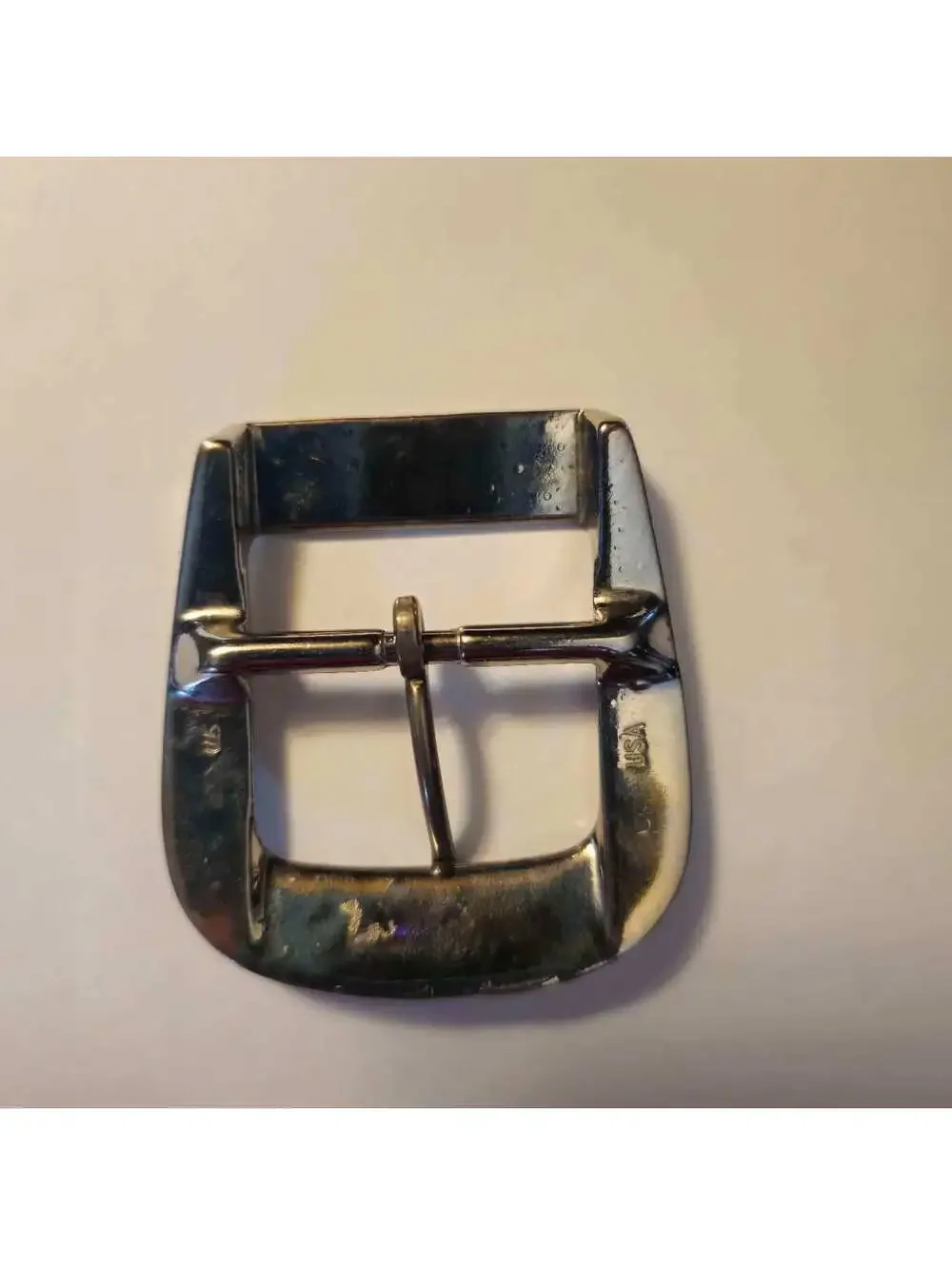 Vintage Western Silver - Tone Belt Buckle 